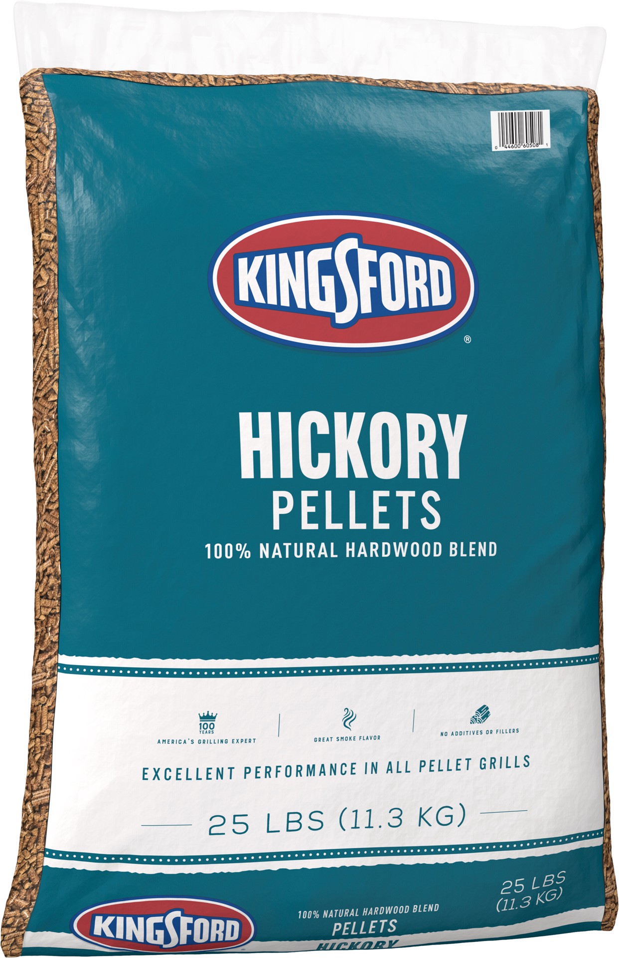 slide 5 of 5, Kingsford Hickory Wood Blend Pellets, 25 lb