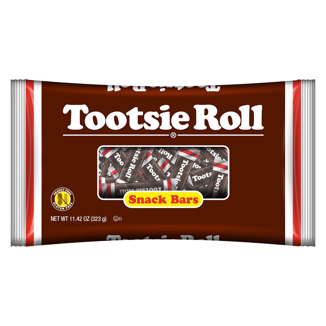 slide 1 of 3, Tootsie Roll Halloween Snack Bars, 20 ct; 11.42 oz