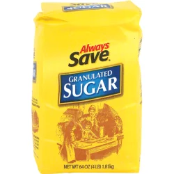 Always Save Granulated Sugar