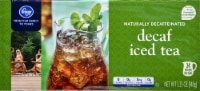 slide 1 of 1, Kroger Decaf Iced Tea, 24 ct