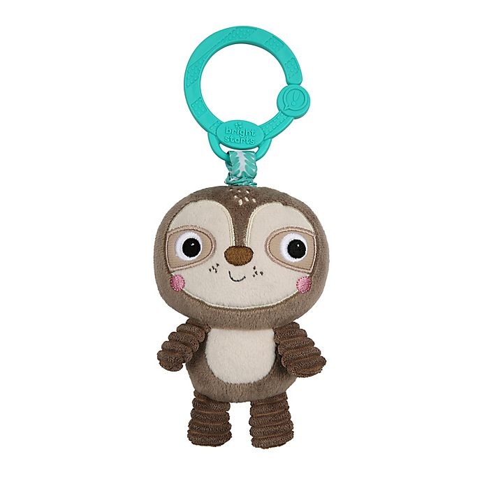 slide 1 of 4, Bright Starts Take'n Shake Sloth On-the-Go Toy, 1 ct