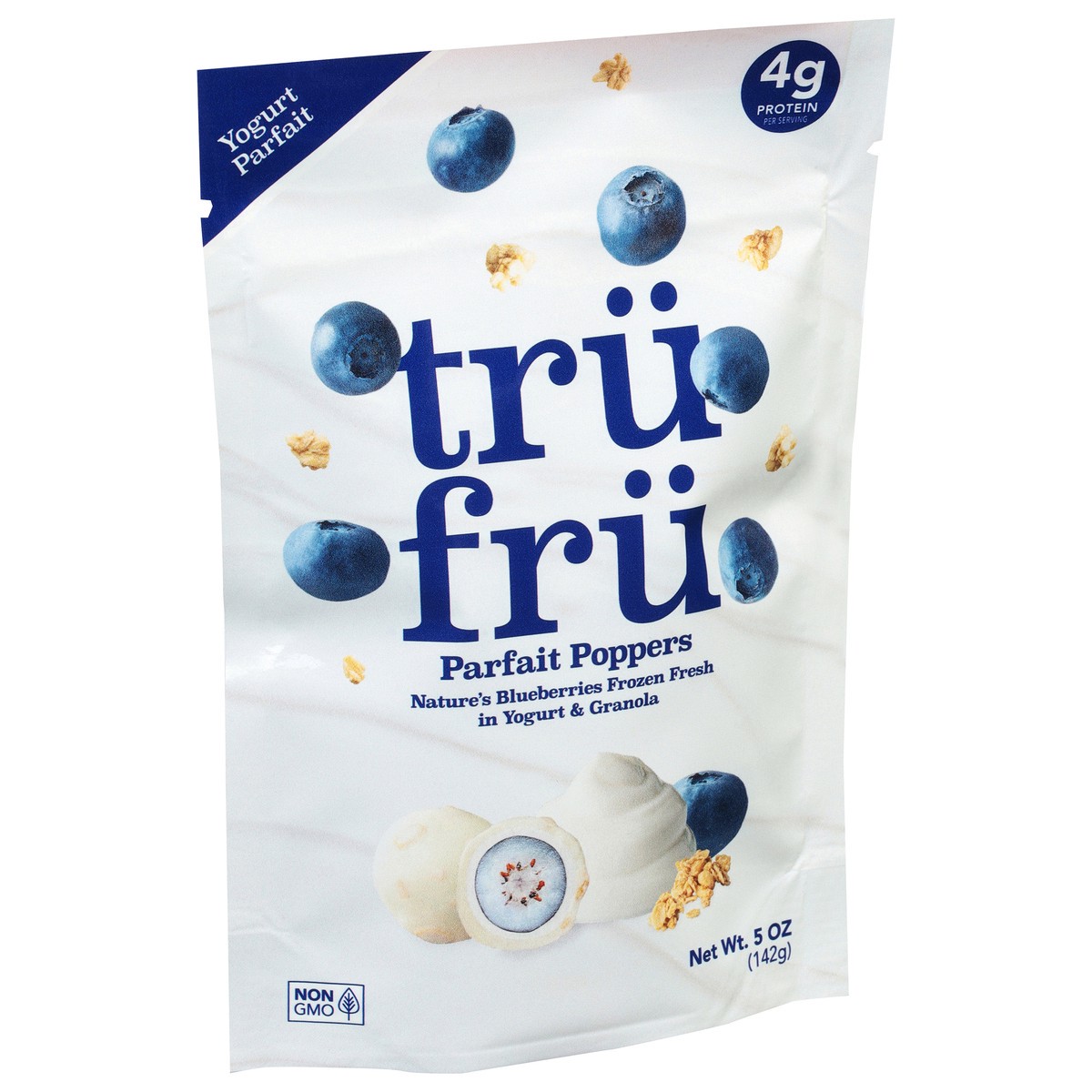 slide 5 of 9, Tru Fru Blueberry Parfait Poppers 5 oz, 5 oz