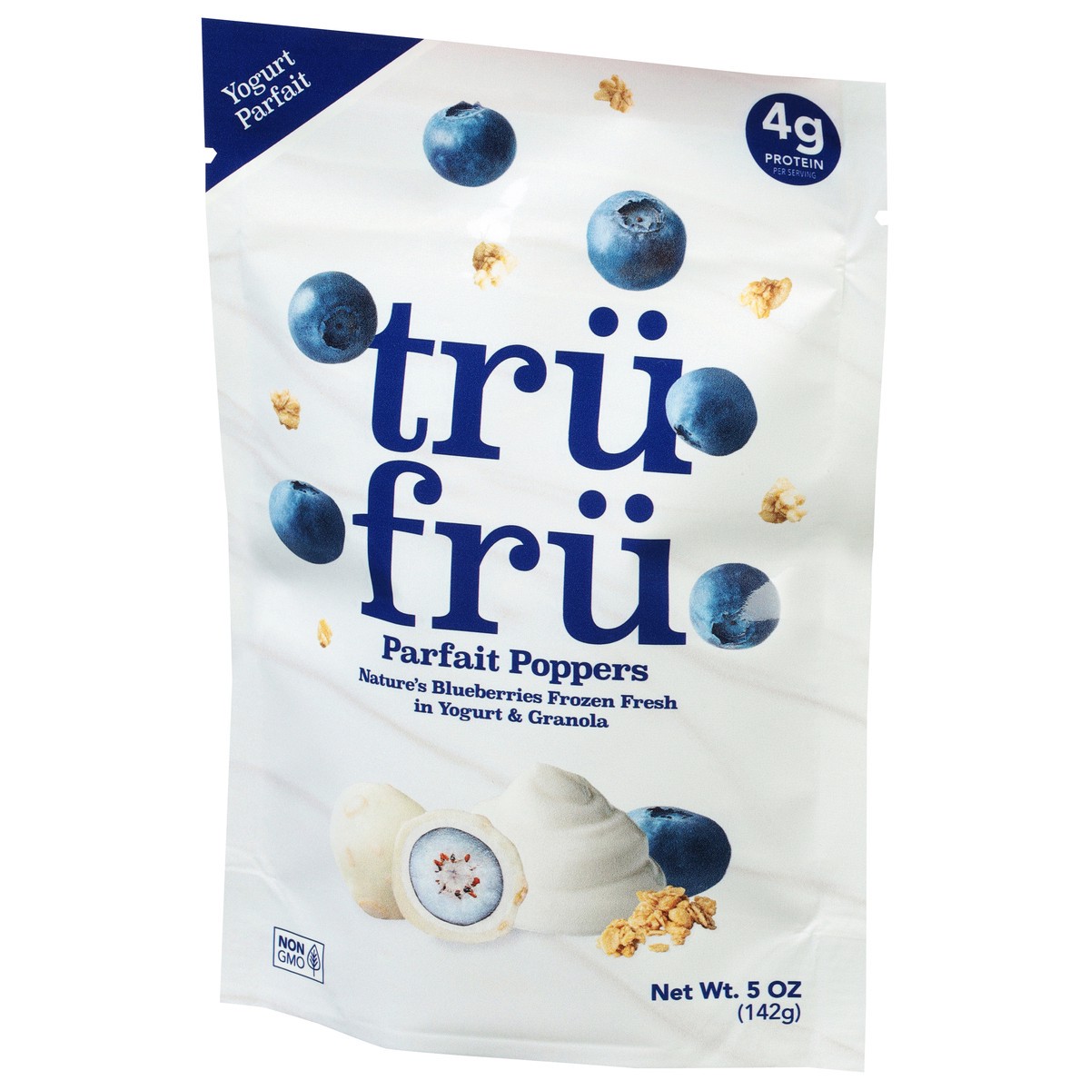 slide 7 of 9, Tru Fru Blueberry Parfait Poppers 5 oz, 5 oz