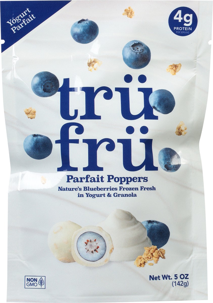 slide 3 of 9, Tru Fru Blueberry Parfait Poppers 5 oz, 5 oz