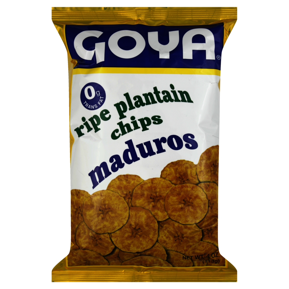 slide 1 of 1, Goya Plantain Chips, 4 oz