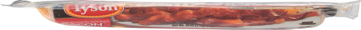 slide 6 of 10, Tyson Applewood Smoked Bacon, 16 oz., 453.59 g