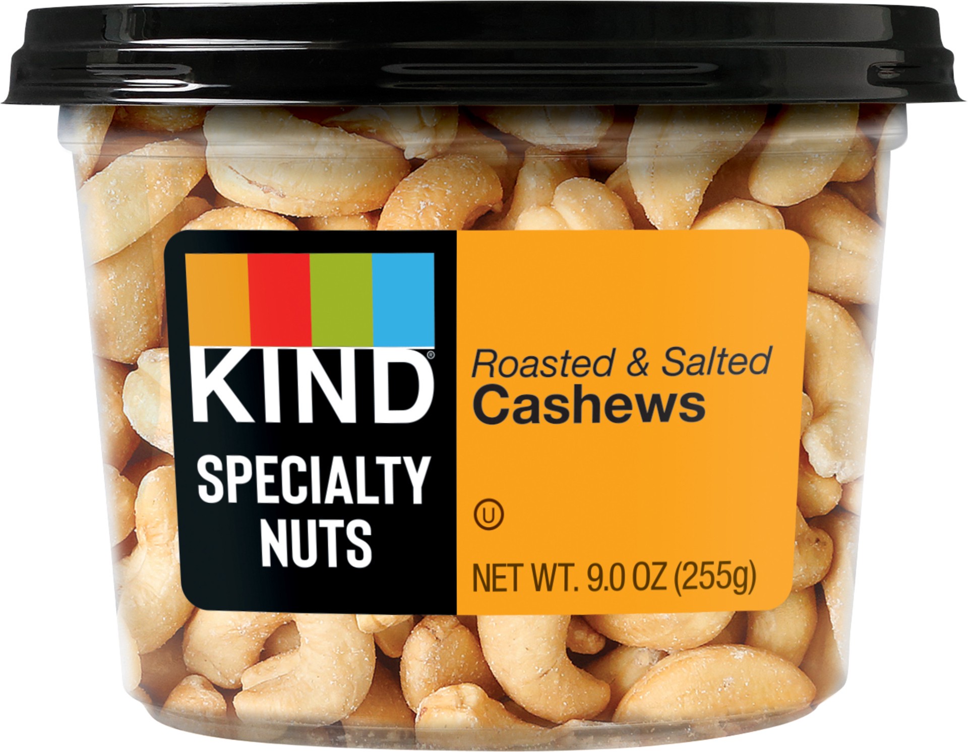 slide 1 of 4, KIND Roasted & Salted Cashews, 9.0 OZ, 9 oz