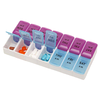 slide 3 of 5, Katelle Health 14 Day Or 7 Day AM/PM Pill Container, 1 ct