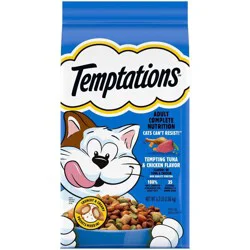 Temptations Adult 1+ Tempting Tuna & Chicken Flavor Food for Cats 6.3 lb