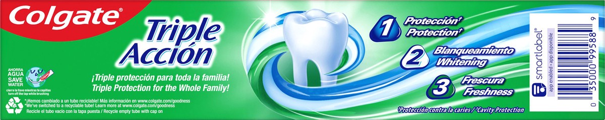 slide 5 of 7, Colgate Triple Action 6Oz, 1 ct