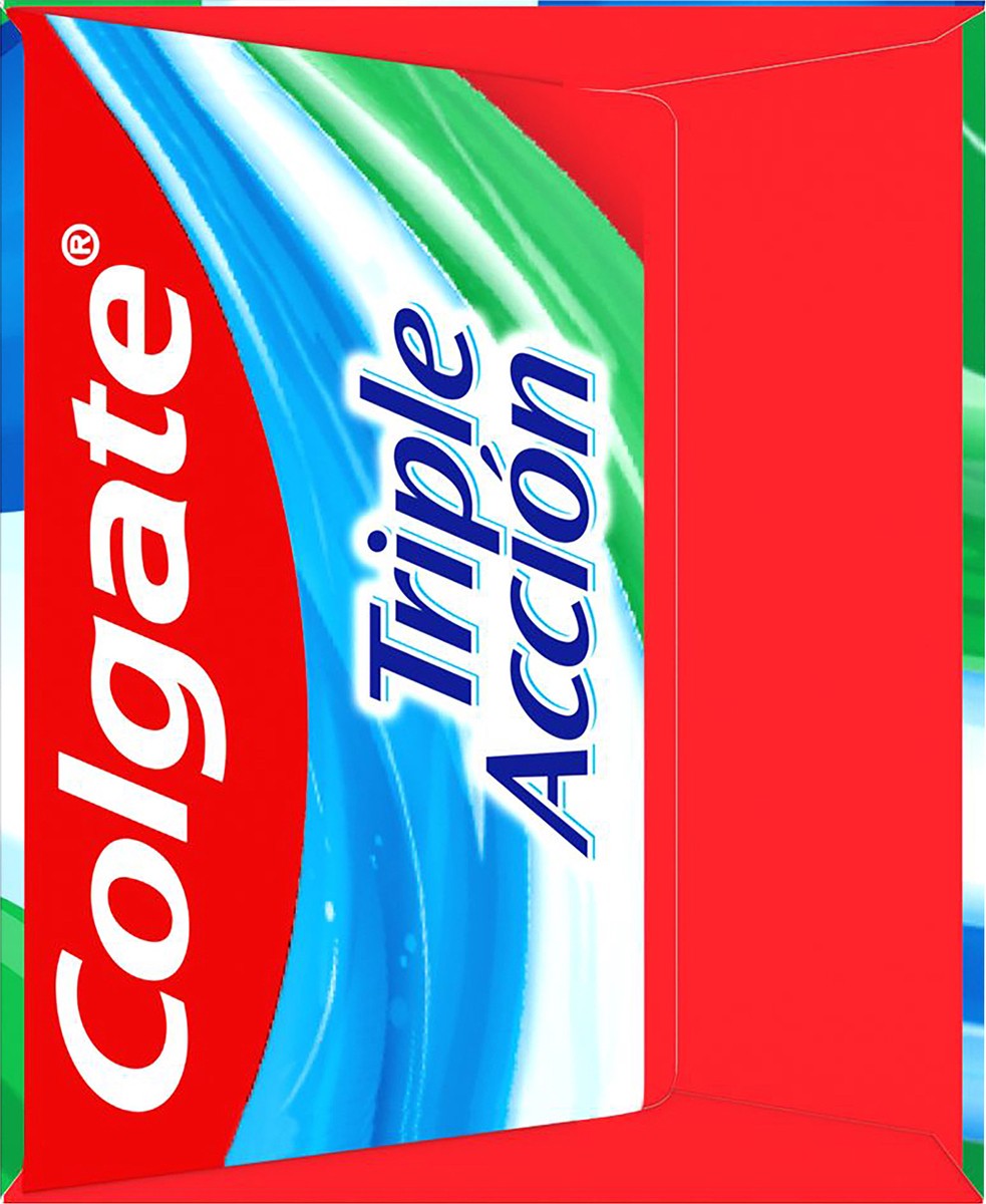 slide 3 of 7, Colgate Triple Action 6Oz, 1 ct