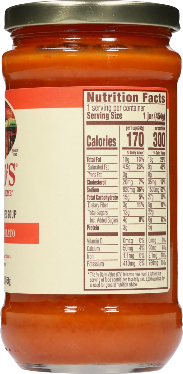 slide 11 of 13, Rao's Made for Home Slow Simmered Creamy Tomato Soup - 16 oz, 16 oz