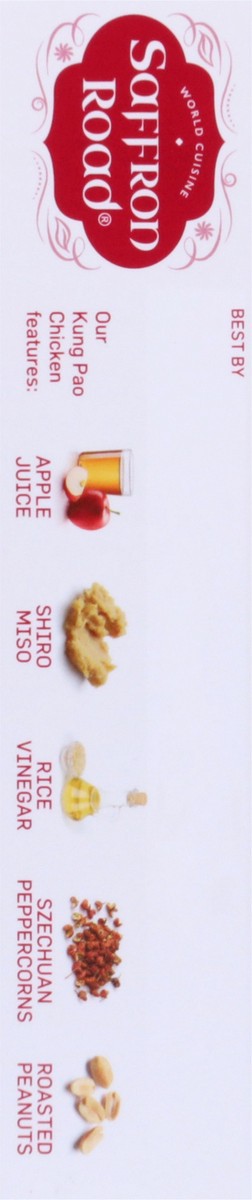 slide 7 of 9, Saffron Road Medium Kung Po Chicken with White Rice 10 oz, 10 oz