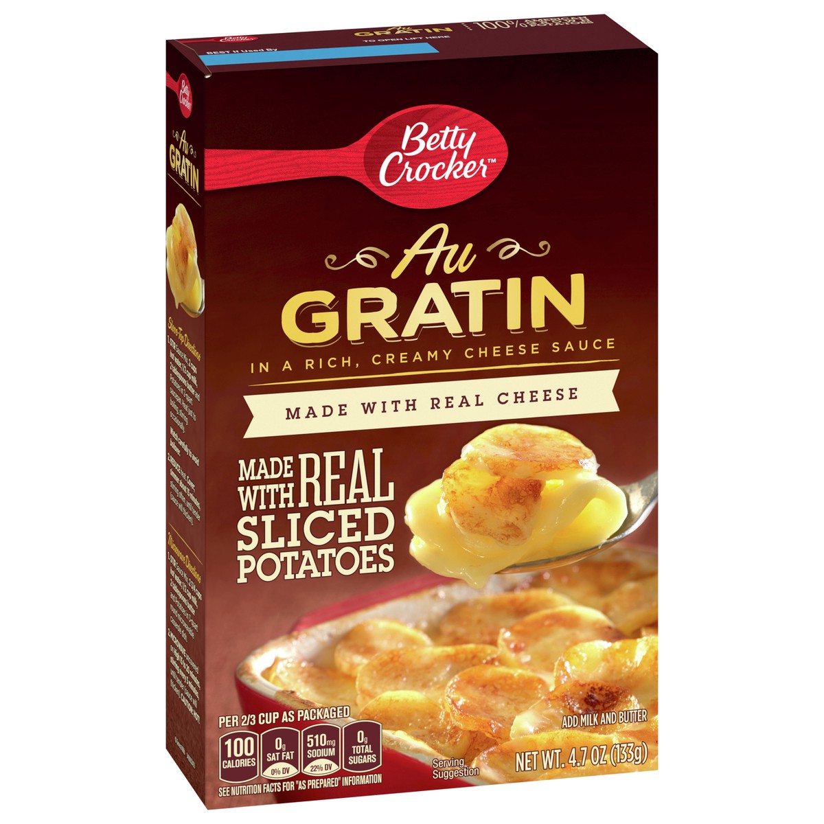 slide 7 of 9, Betty Crocker Au Gratin Potatoes, 4.7 oz