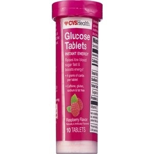 slide 1 of 1, CVS Health Glucose Tablets Raspberry, 10 ct