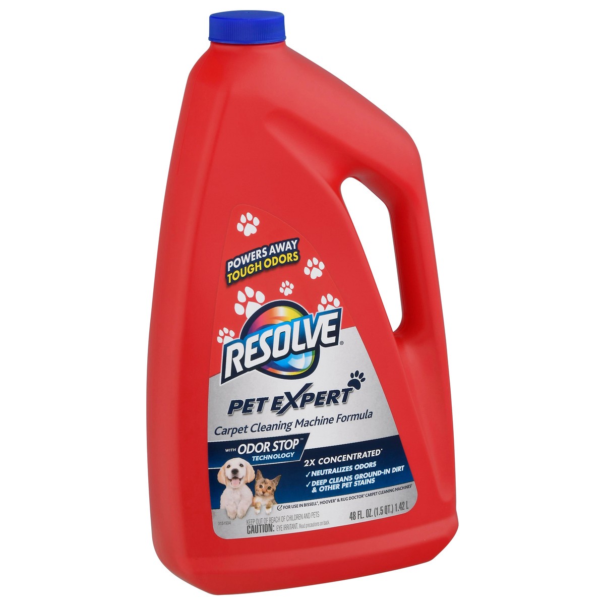 slide 2 of 9, Resolve Pet Expert Carpet Cleaning Machine Formula 48 fl oz, 48 fl oz