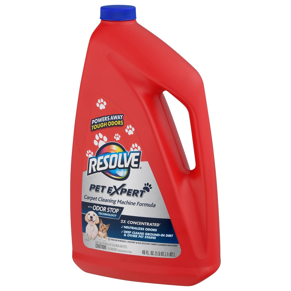 slide 3 of 9, Resolve Pet Expert Carpet Cleaning Machine Formula 48 fl oz, 48 fl oz