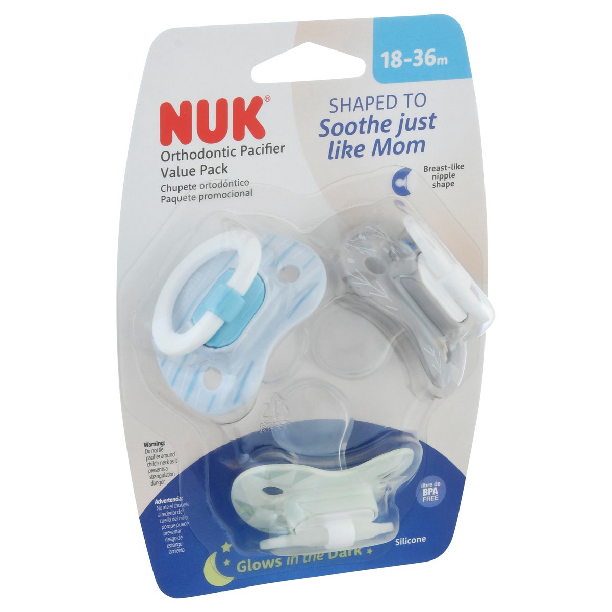 slide 8 of 11, NUK Size 3 Pacifier Value Pack, 3 ct