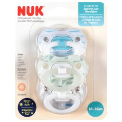 Nuk Value Pack Orthodontic Pacifier 3 ea