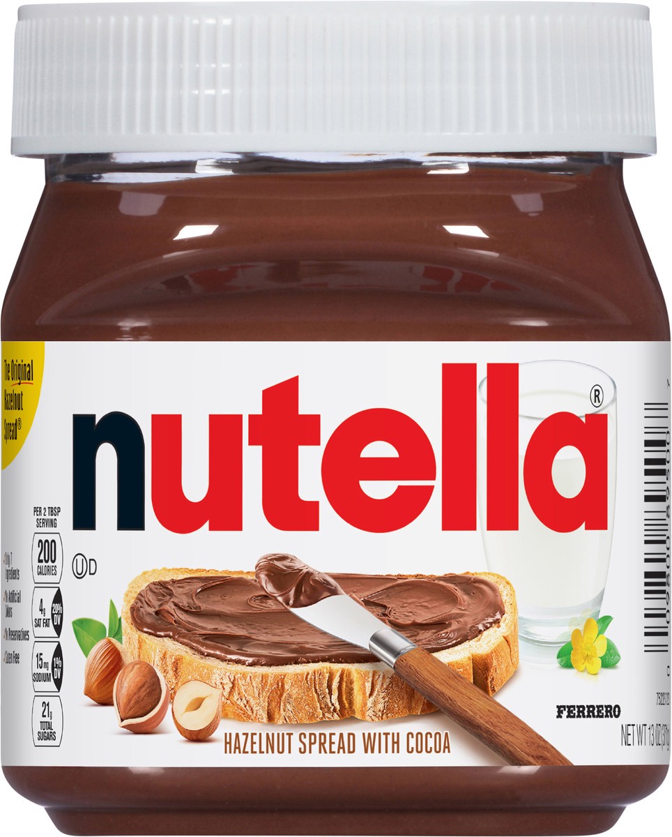 slide 6 of 11, Nutella Hazelnut Spread with Cocoa 13 oz, 13 oz