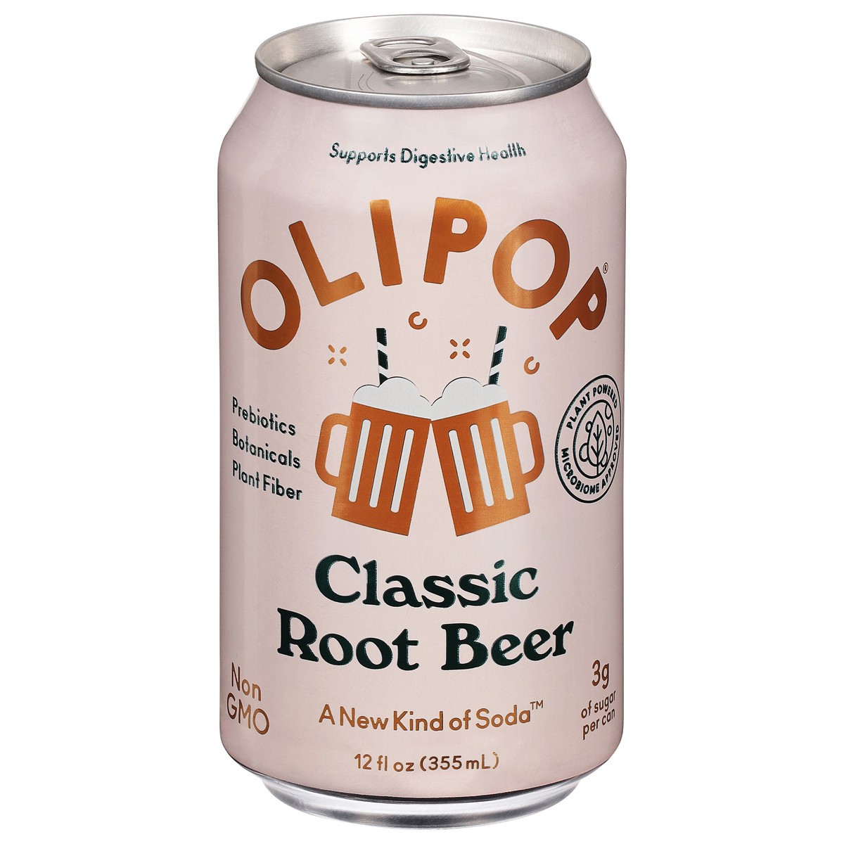 slide 1 of 13, Olipop Classic Root Beer 12 fl oz, 12 fl oz