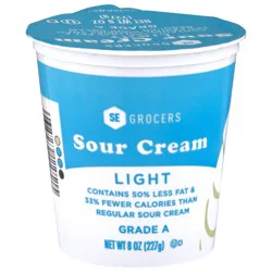 SE Grocers Sour Cream Light