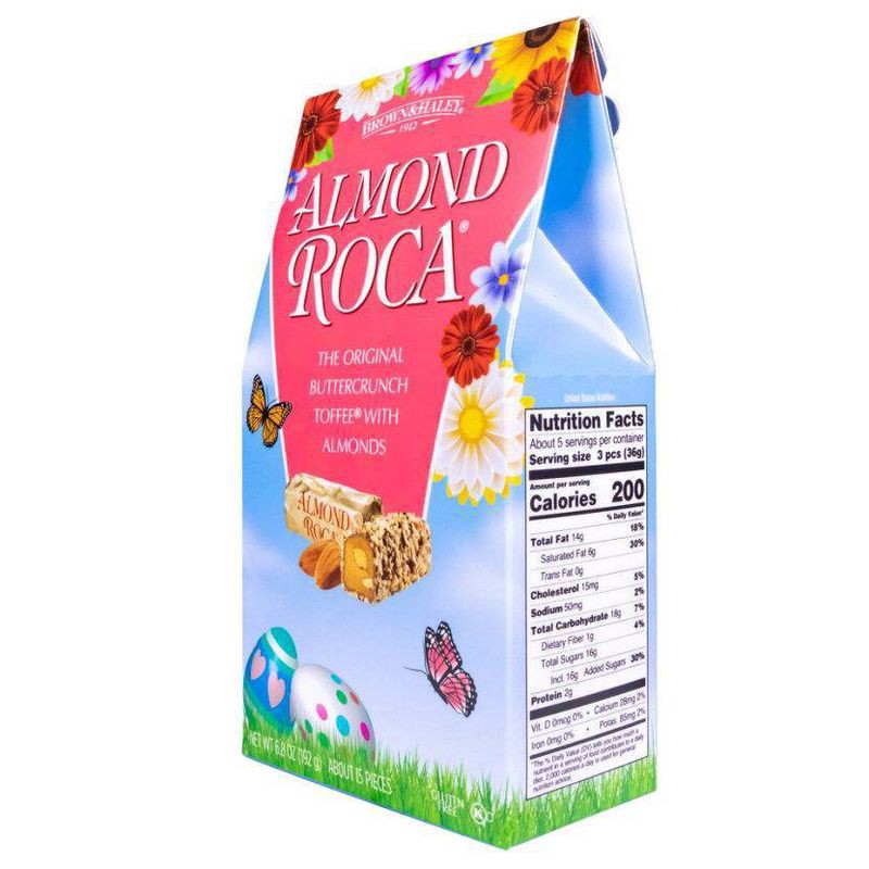 slide 2 of 3, Almond Roca Easter Buttercrunch Toffee with Almonds Bag - 6.8oz, 6.8 oz
