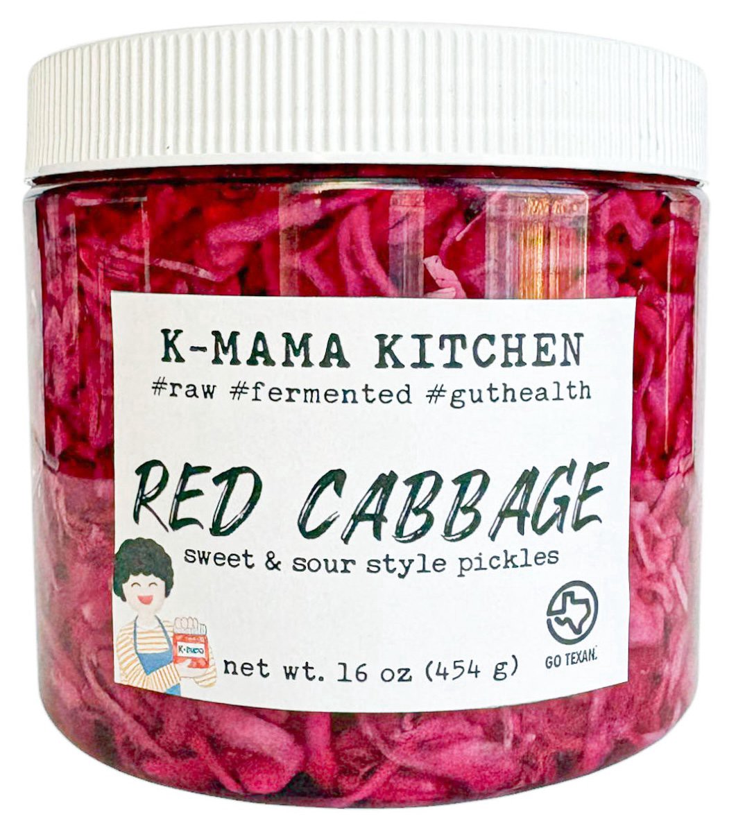 slide 1 of 1, K-Mama Pickled Red Cabbage, 16 oz