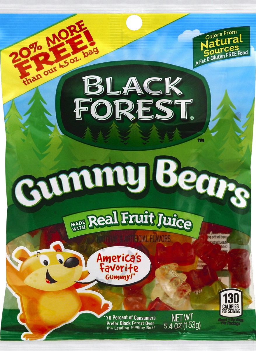 slide 6 of 6, Black Forest Gummy Bears 5.4 oz, 5.4 oz