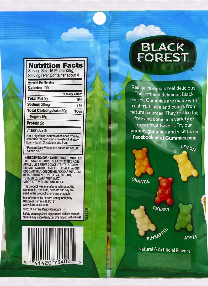 slide 3 of 6, Black Forest Gummy Bears 5.4 oz, 5.4 oz