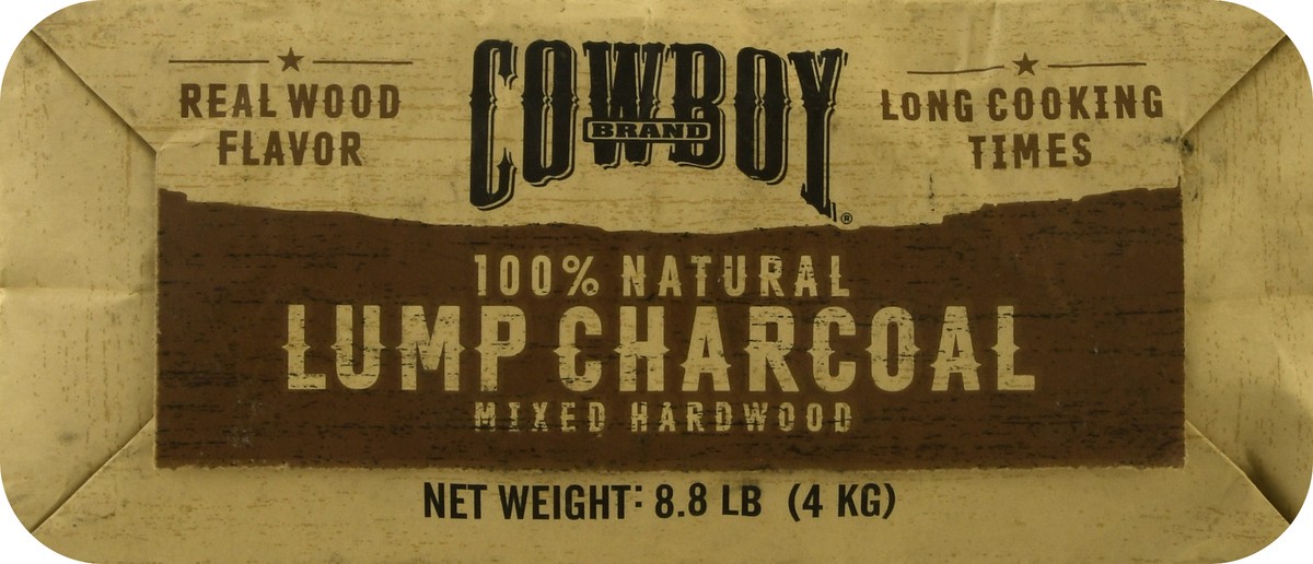 slide 3 of 9, Cowboy Charcoal Hardwood Lump Charcoal, 8.8 lb