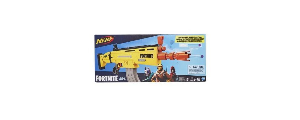 slide 2 of 8, Nerf Fortnite Ar-L Elite Dart Blaster, 1 ct