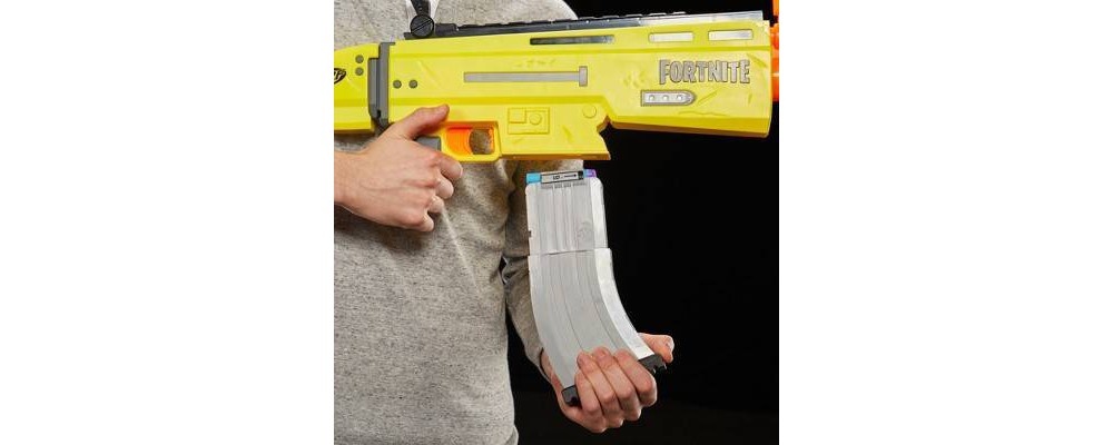 slide 4 of 8, Nerf Fortnite Ar-L Elite Dart Blaster, 1 ct