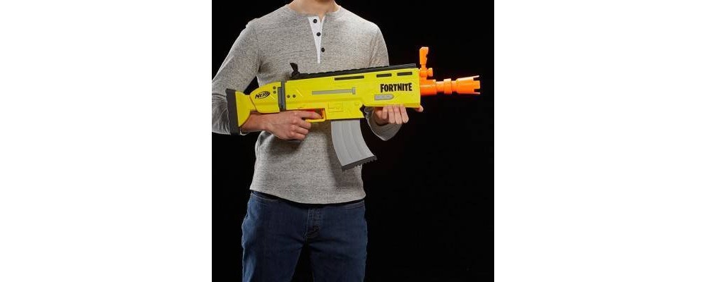 slide 8 of 8, Nerf Fortnite Ar-L Elite Dart Blaster, 1 ct