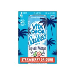Vita Coco Lime Mojito Captain Morgan Spicked