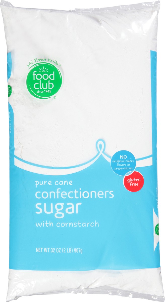 slide 7 of 9, Food Club Confectioners Sugar 32 oz, 32 oz