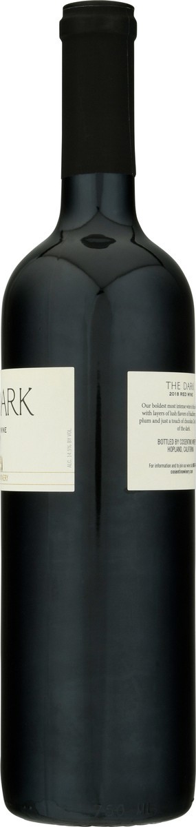 slide 5 of 10, Cosentino 2020 THE Dark, Red Wine, Lodi, 750ml, 750 ml