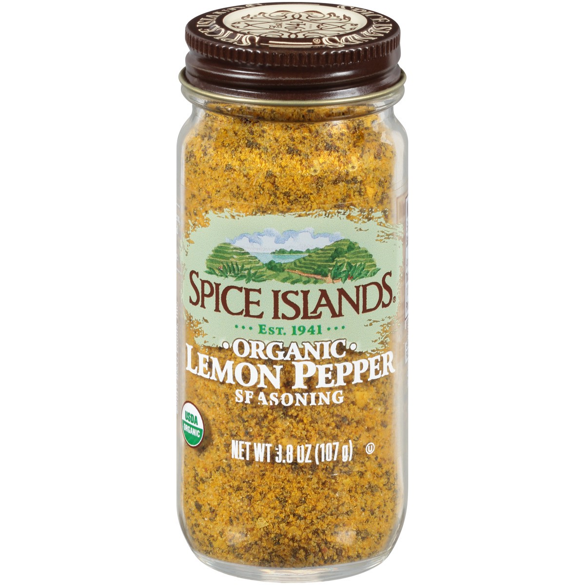 slide 1 of 12, Spice Islands Organic Lemon Pepper Seasoning 3.8 oz. Jar, 3.8 oz