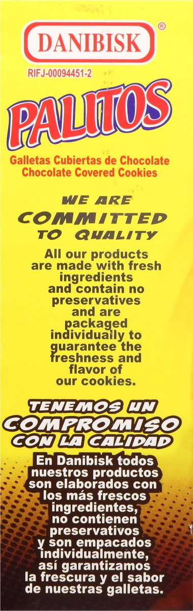 slide 9 of 13, Palitos Chocolate Covered Cookies 8 ea, 240 gram
