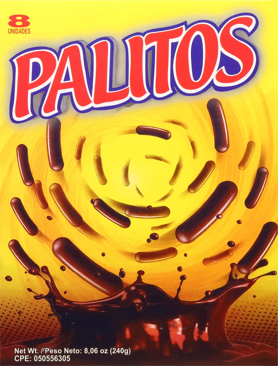 slide 10 of 13, Palitos Chocolate Covered Cookies 8 ea, 240 gram