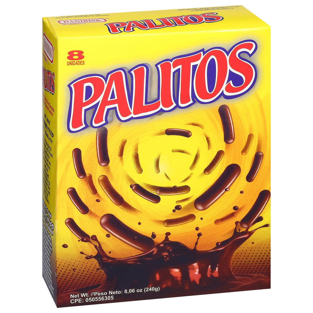 slide 13 of 13, Palitos Chocolate Covered Cookies 8 ea, 240 gram