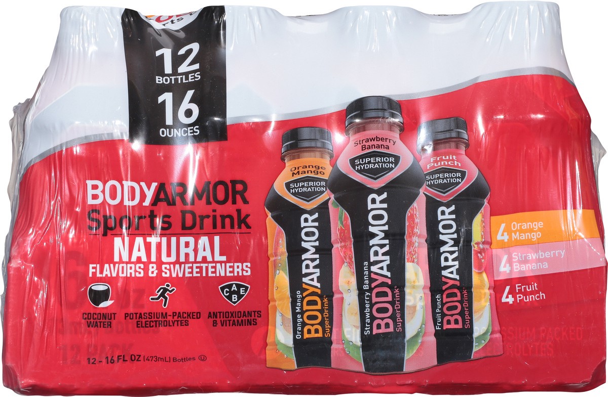 slide 8 of 9, BODYARMOR Variety Pack - 12 ct; 16 oz, 12 ct; 16 oz