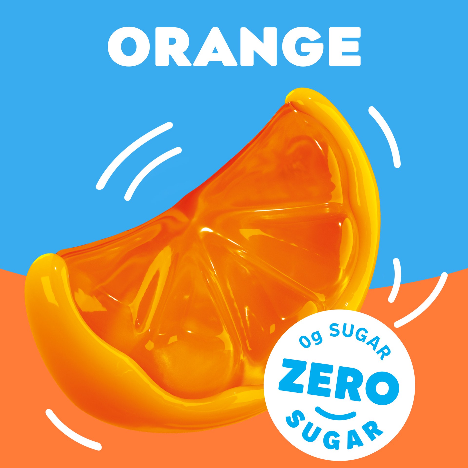 slide 2 of 5, Jell-O Orange Artificially Flavored Zero Sugar Ready-to-Eat Gelatin Snack Cups, 4 ct Cups, 4 ct