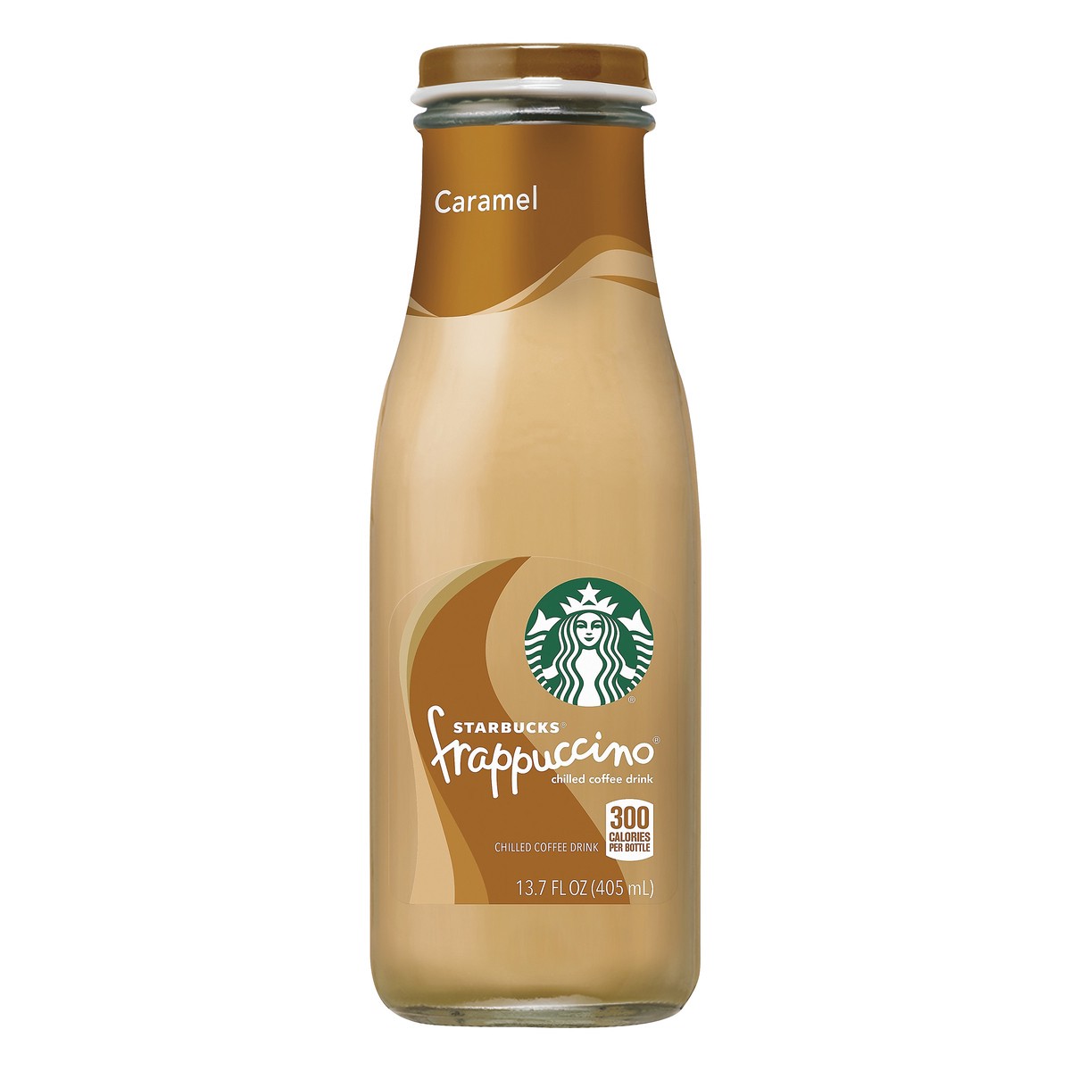slide 1 of 2, Starbucks Frappuccino Caramel Coffee Drink - 13.7 fl oz Glass Bottle, 13.7 fl oz