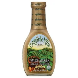 Organicville Miso Ginger Vinaigrette & Marinade 8 fl oz