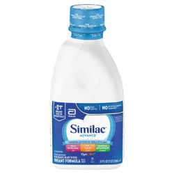 Similac Advance 0-12 Months OptiGro Milk-Based Infant Formula with Iron 32 fl oz