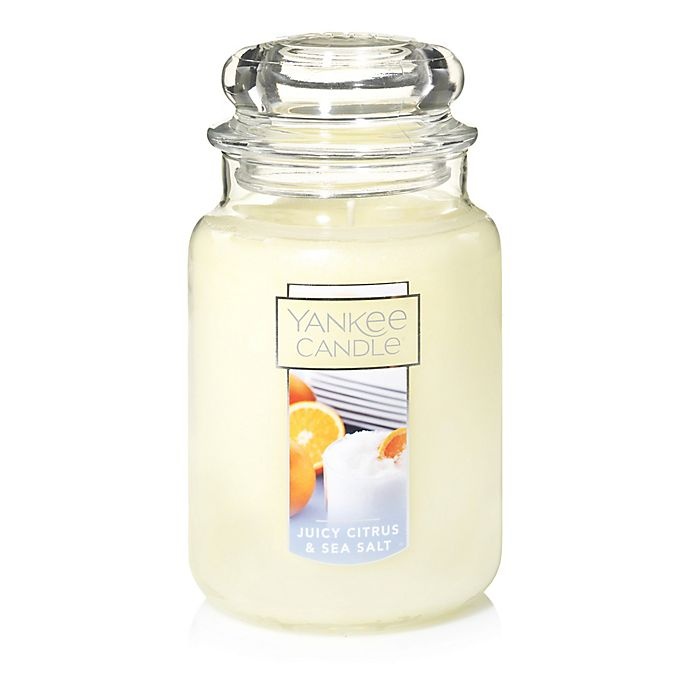 slide 1 of 2, Yankee Candle Housewarmer Juicy Citrus & Sea Salt Large Jar Candle, 1 ct