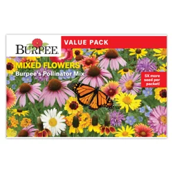 Burpee Value Pack Mixed Flowers Burpee's Pollinator Mix