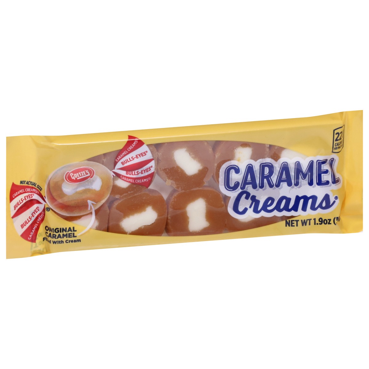 slide 8 of 9, Goetze's Caramel Creams 1.9 oz, 1 ct