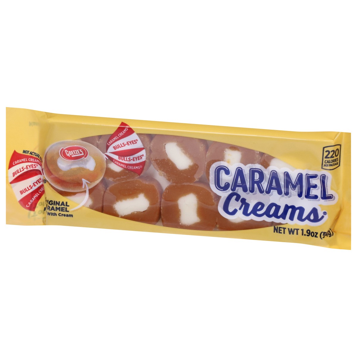 slide 4 of 9, Goetze's Caramel Creams 1.9 oz, 1 ct